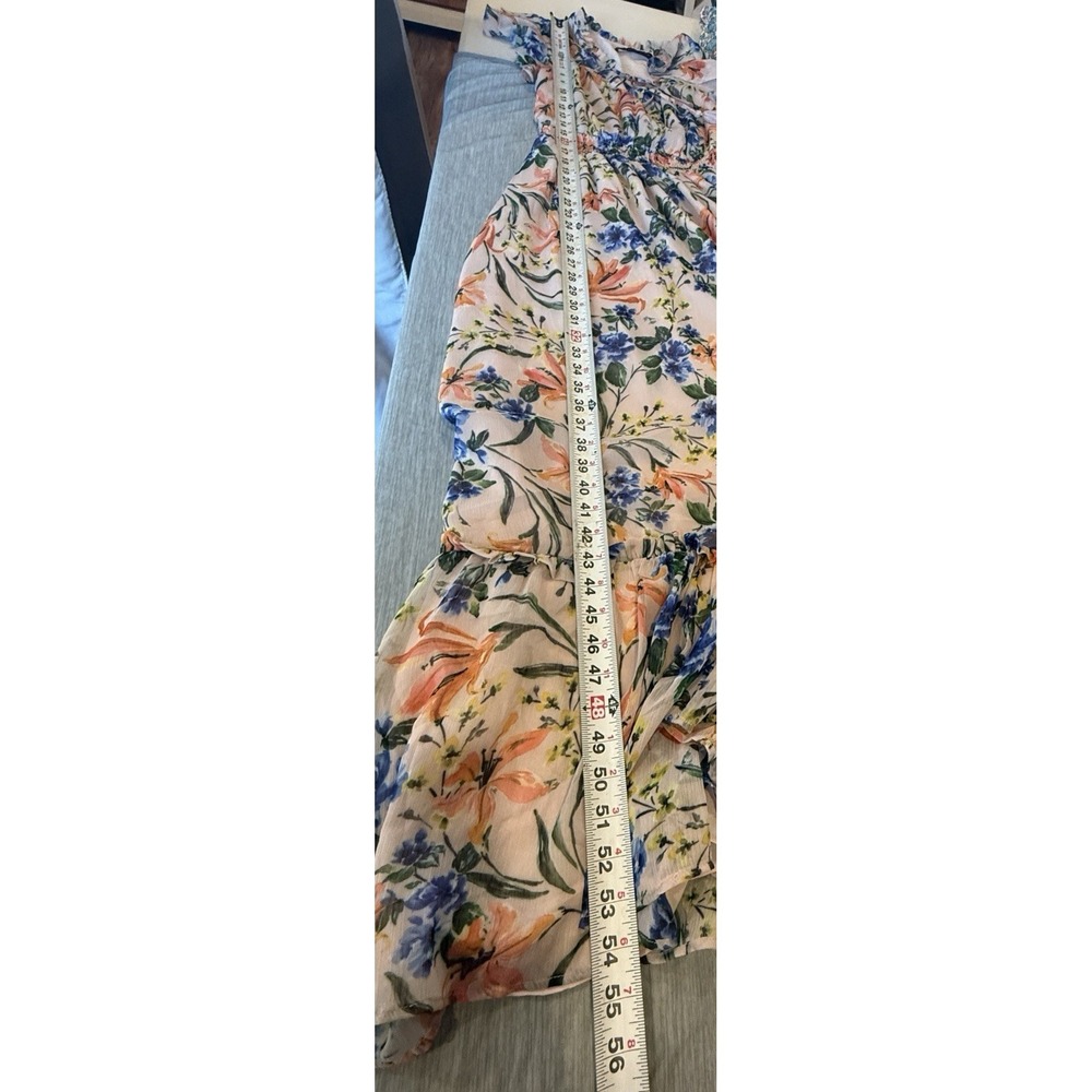 House of Harlow 1960 X Revolve Floral Tiered Maxi Dress Size M Cottage Bloomcore - Picture 13 of 13